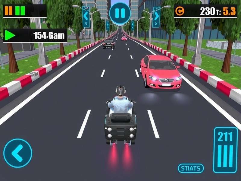 Authentic Indian Traffic in Gameplay Cubbon Speedster Traffic System