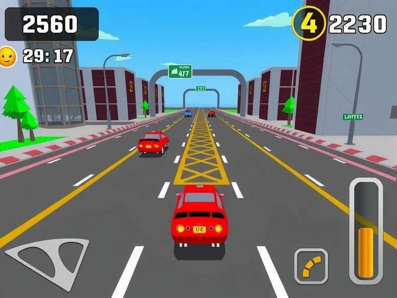 Cubbon Speedster in Action Cubbon Speedster Gameplay Screenshot